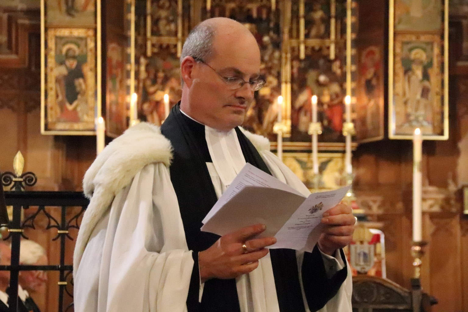 The Licensing of the Reverend Dr Michael Brydon as Priest in Charge, St